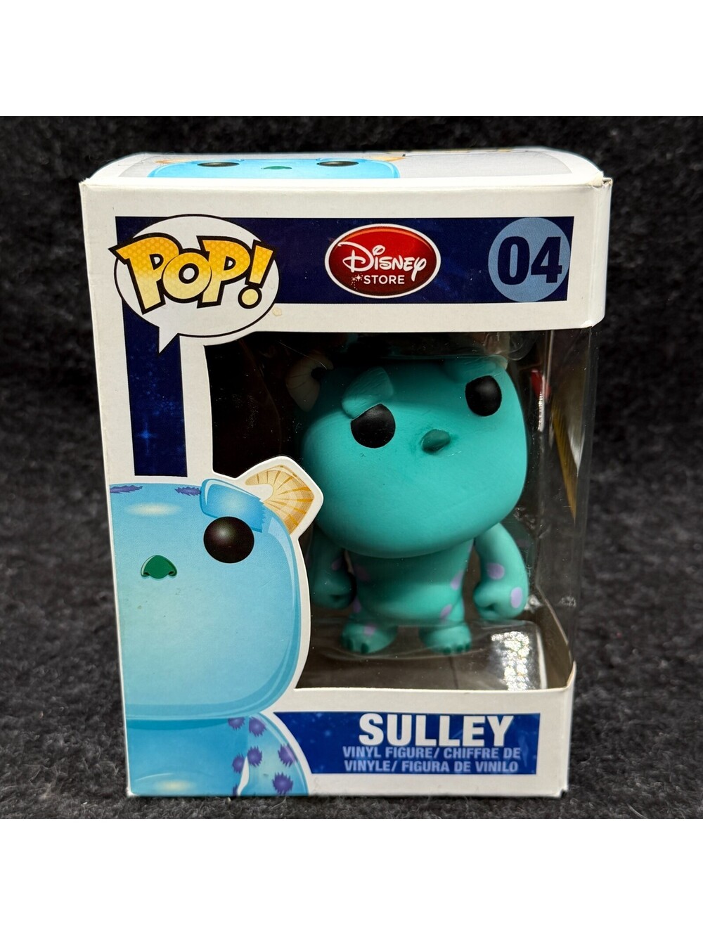 Disney Store Box Issue Monsters Inc. Sulley #04 Funko Pop Rare/Vaulted/Retired
